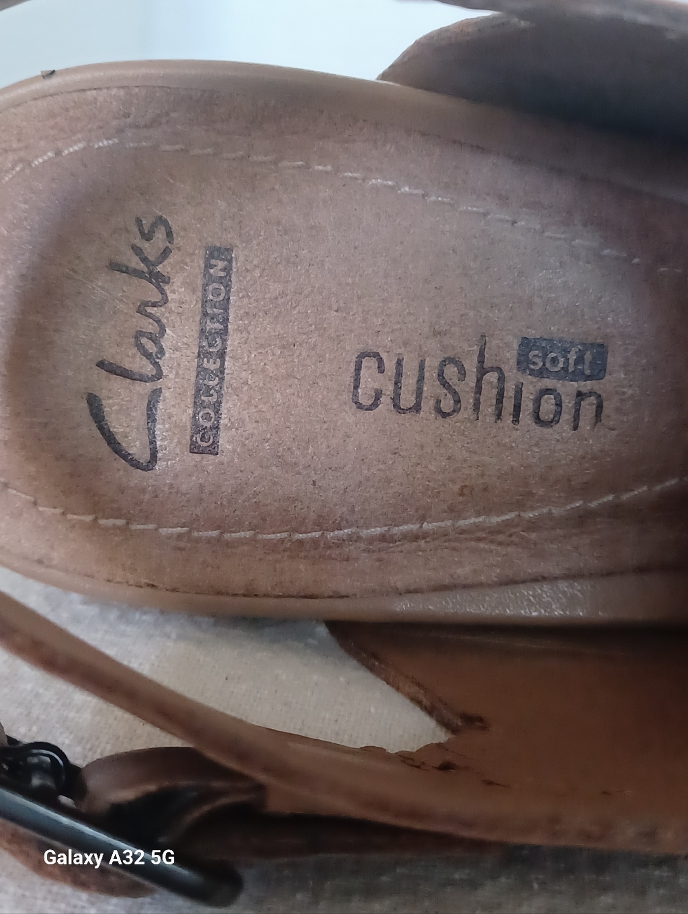 Clarks Womens Soft Collection Brown Leather,  Block 3.5 Heel Size 7 - Picture 2 of 10